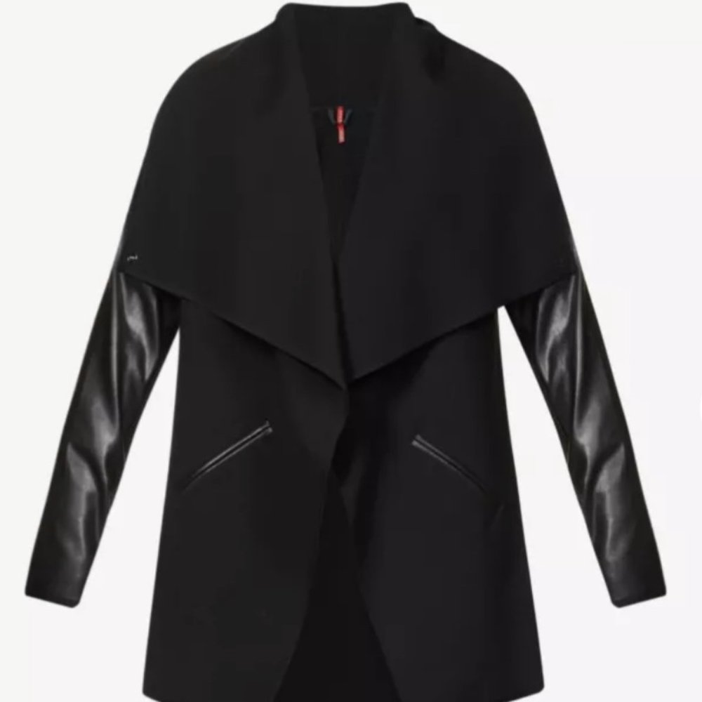 SPANX DRAPE FRONT JACKET